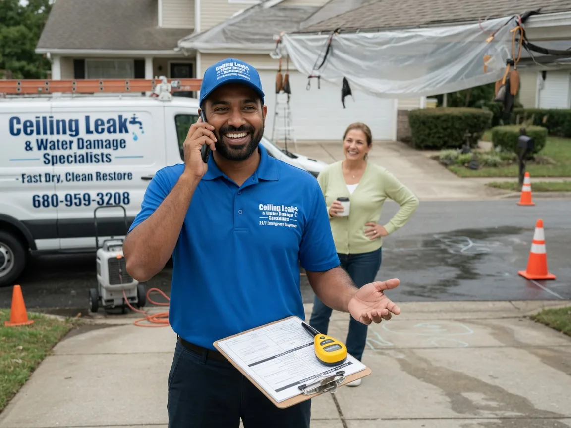 Ceiling Leak Cleanup Ellendale, TN FAQs