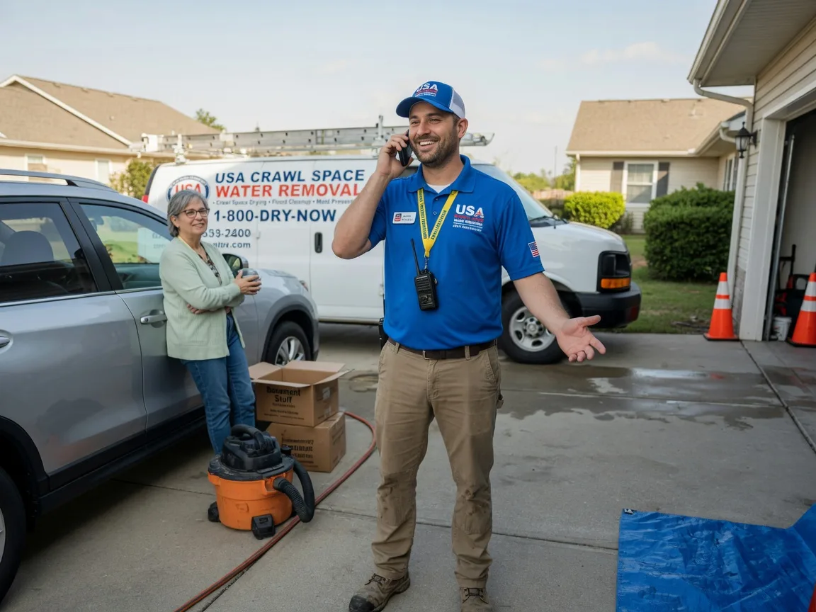 Crawl Space Water Removal Ellendale, TN FAQs